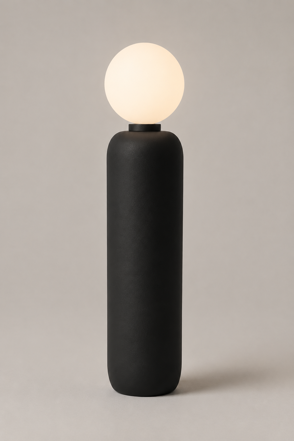 Torre Matte Ebony portable light, Call Me Anthony design.